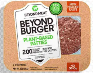 Beyond Meat's plant-based burger patties