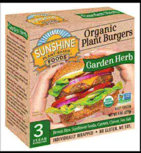 Sunshine Burgers-Top 15 Plant-based Burgers