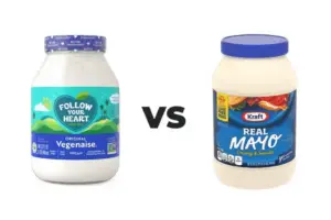 conventional mayo vs vegan mayo