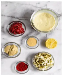 ingredients to make dressing